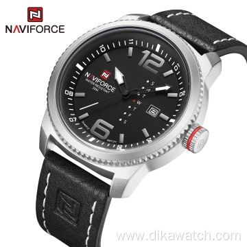 Naviforce 9063 calendar week Dual Display Sport Watches